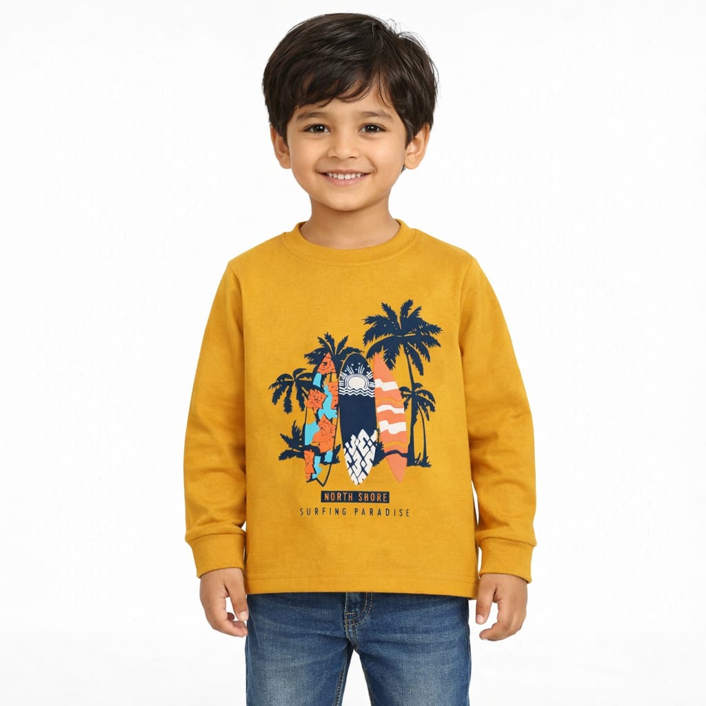 Cotton Long Sleeve T-Shirt