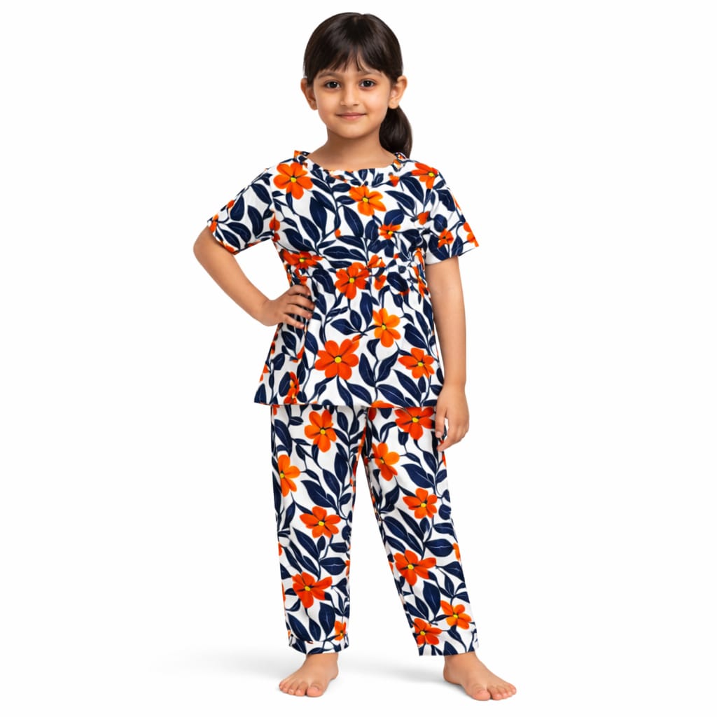 Girls Floral Co-Ord Set