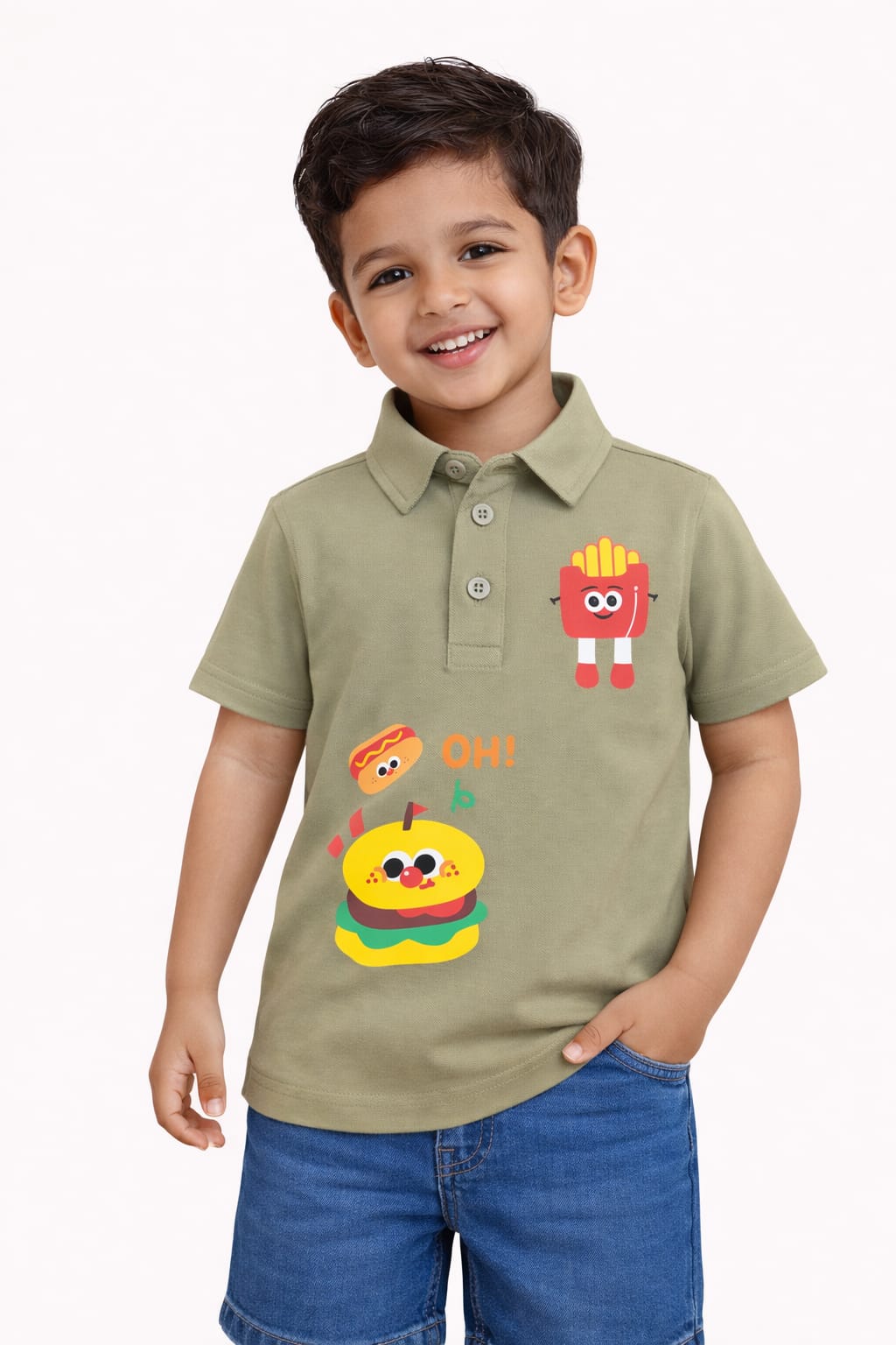 Happy Camper Polo Shirt