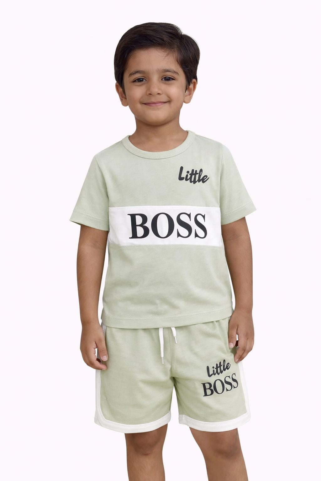 Little Boss Sage Green Co-ord Set